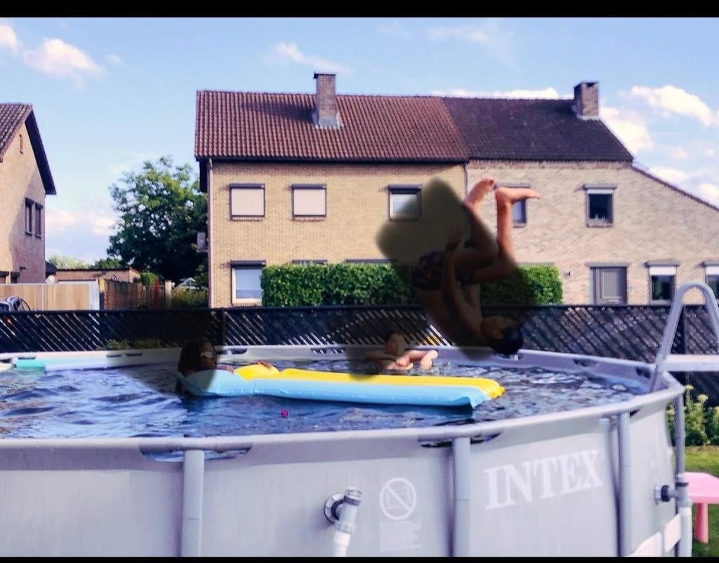 Rond zwembad incl pompen, Ophalen