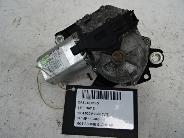 MOTEUR ESSUIE-GLACE ARRIÈRE Opel Combo Tour (Corsa C), Utilisé, Opel