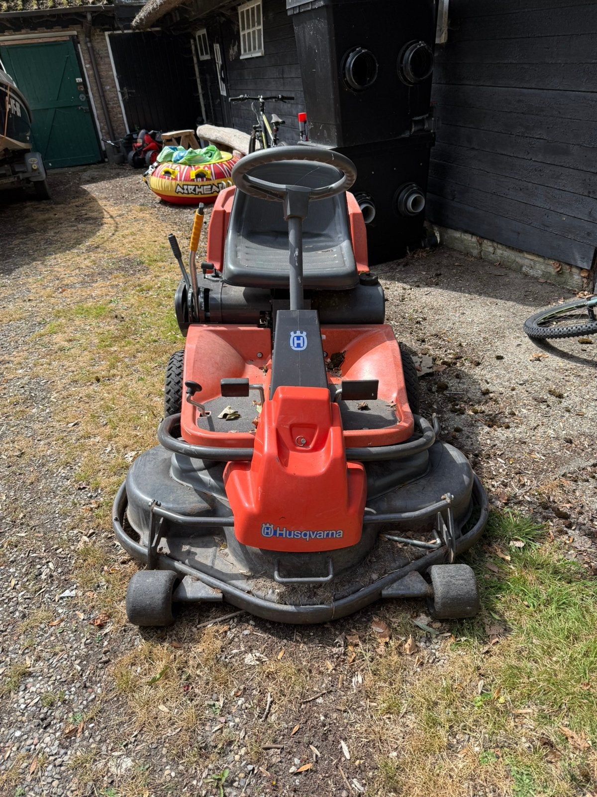 Husqvarna zitmaaier frontmaaier – sterk en wendbaar, Ophalen, Gebruikt
