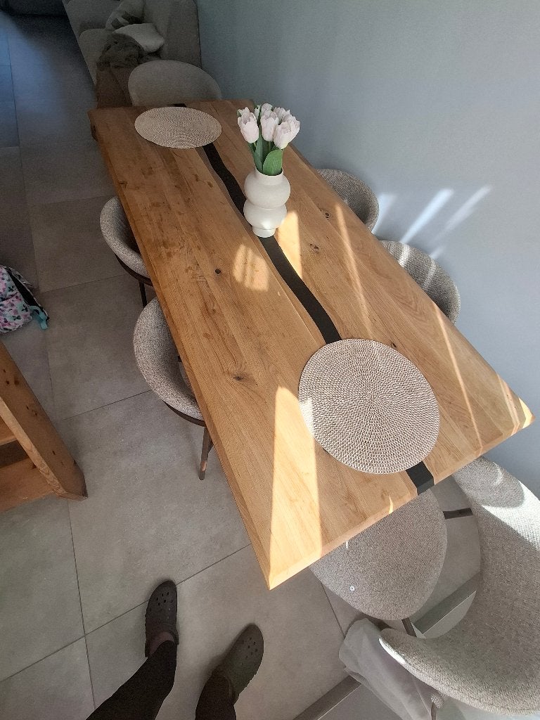 Table, Chêne, Comme neuf, Enlèvement, 50 à 100 cm