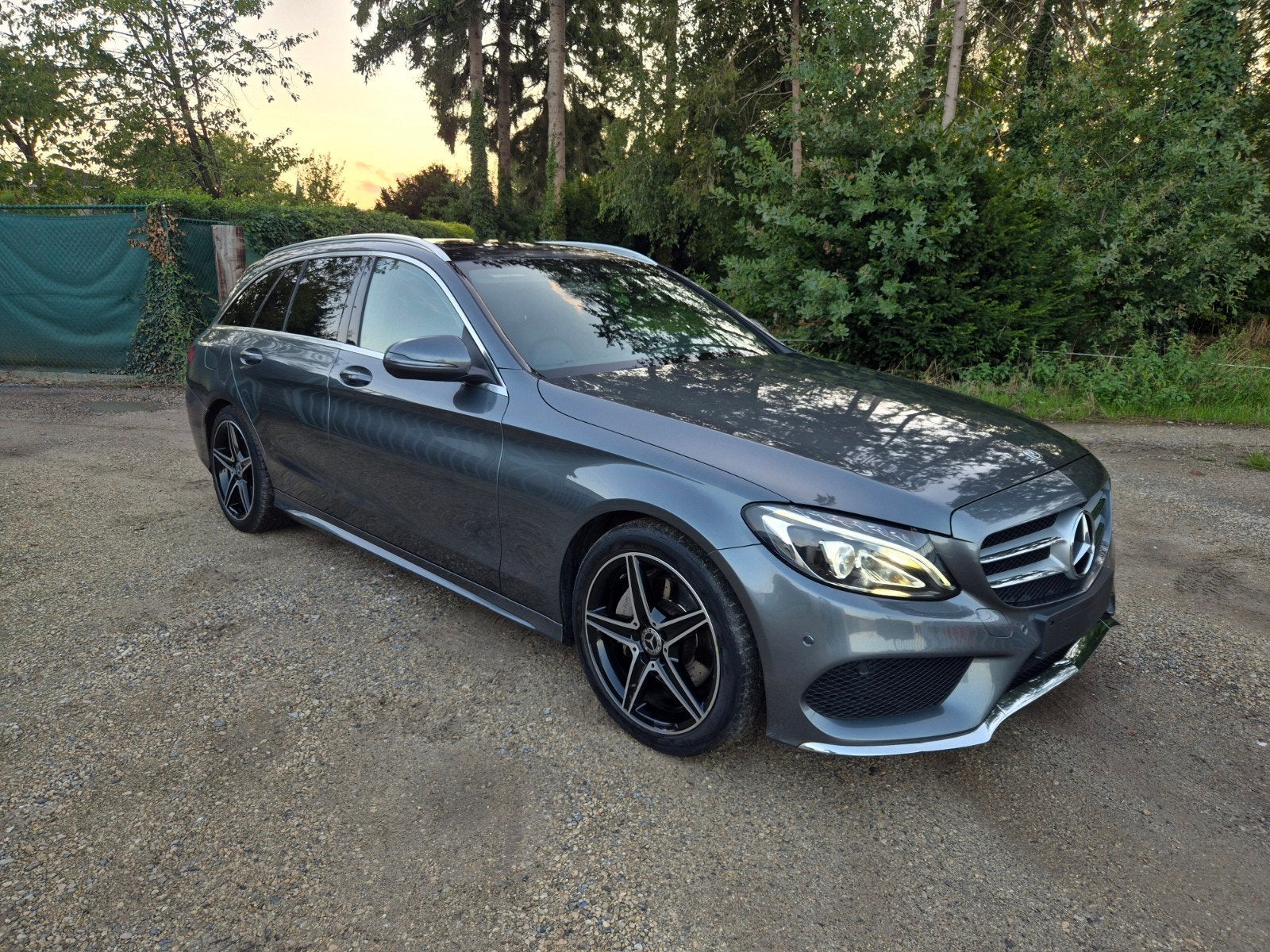 MERCEDES C-KLASSE | 220d | AMG | FULL OPTION, Auto's, Automaat, Achterwielaandrijving, 1800 kg, Leder