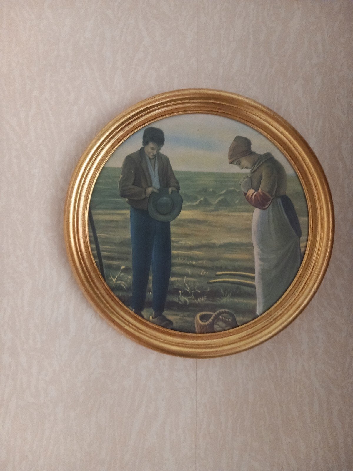 2 schilderijen, Antiquités & Art, Portrait ou Personnes, Enlèvement, Cadre spécial, Papier