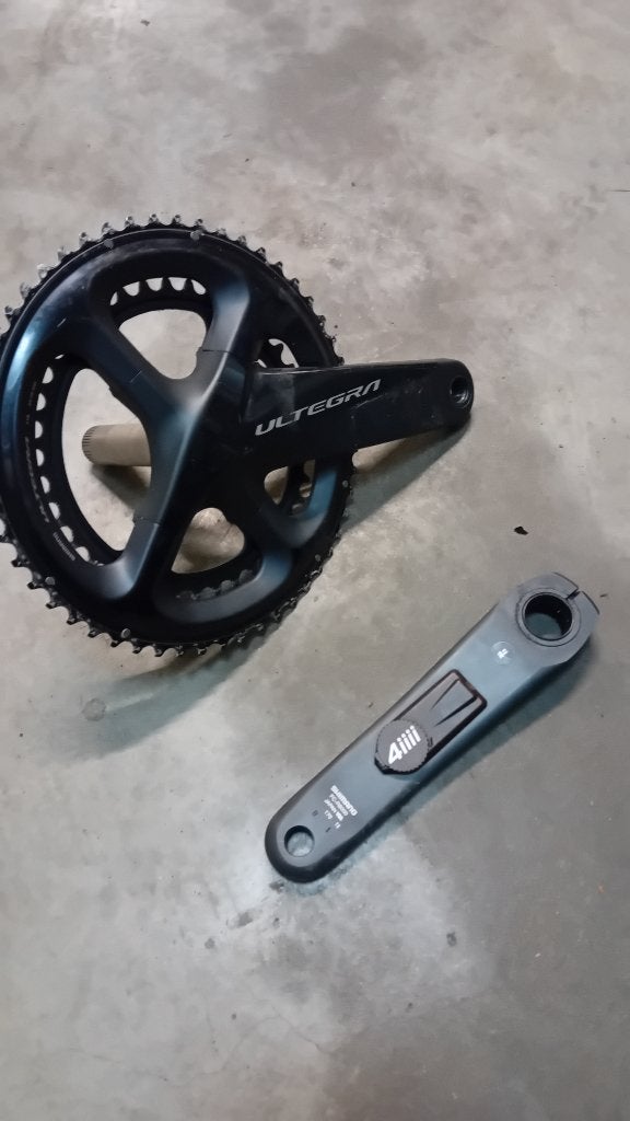 Power meter 4iiii, Fietsen en Brommers, Fietsonderdelen, 4iiii, Overige materialen, Zo goed als nieuw, Gravelbike