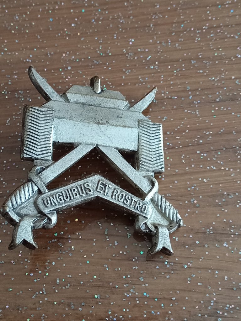 Ancien insigne DE béret recce para commando belge, Enlèvement ou Envoi