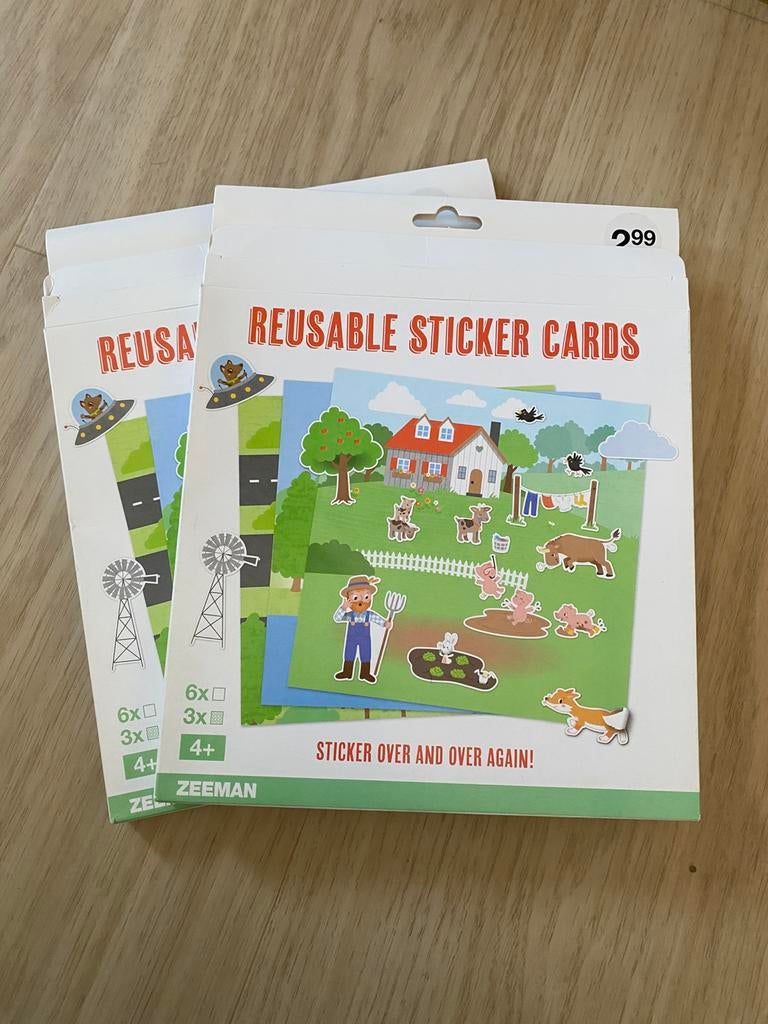 Stickers de fenêtres, Ophalen of Verzenden, Zo goed als nieuw, Meerdere stickers