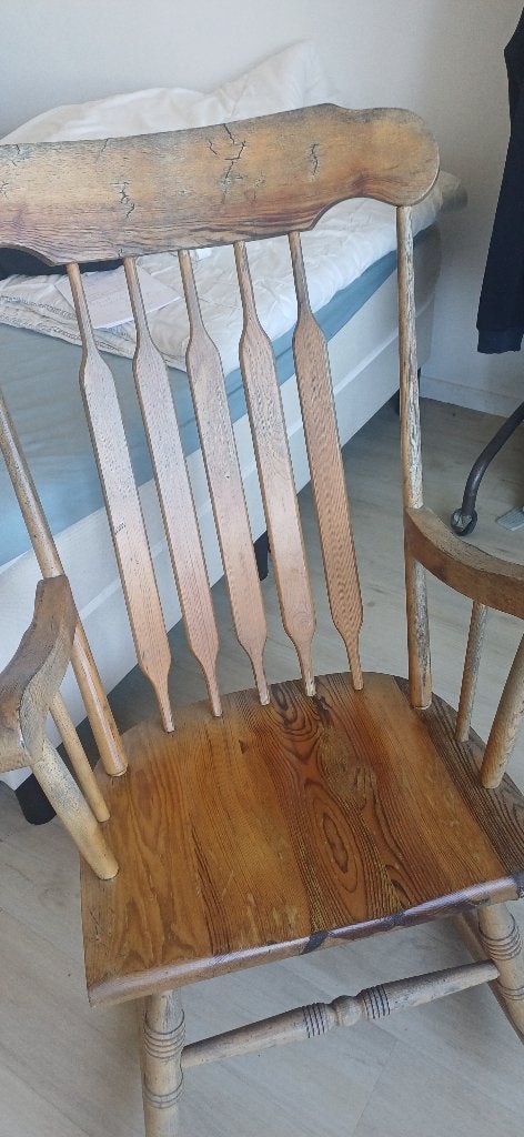 schommelstoel, Maison & Meubles, Chaises, Autres couleurs, Rustiek, Enlèvement, Utilisé