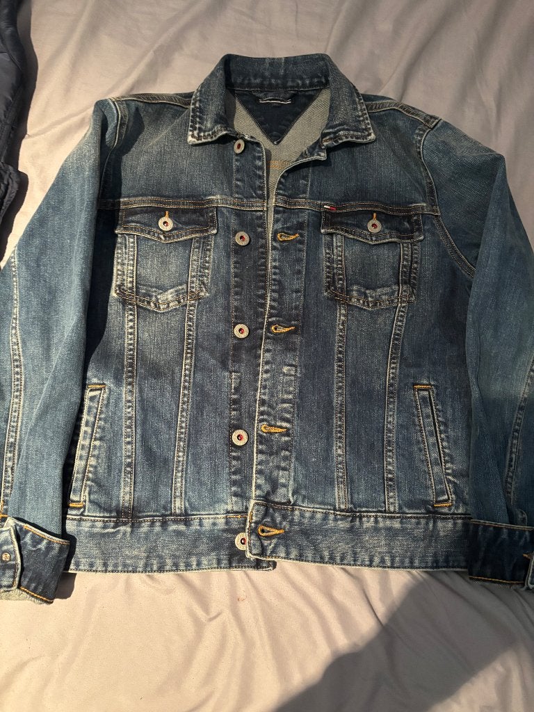 Jeans jas Tommy Hilfiger, Kinderen en Baby's, Ophalen, Jongen, Jas, Tommy Hilfiger