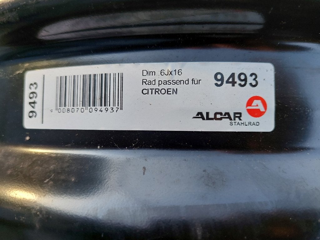 Jantes auto 6J 16, Autos : Pièces & Accessoires, Neuf, Pneus hiver, 16 pouces, Véhicule de tourisme