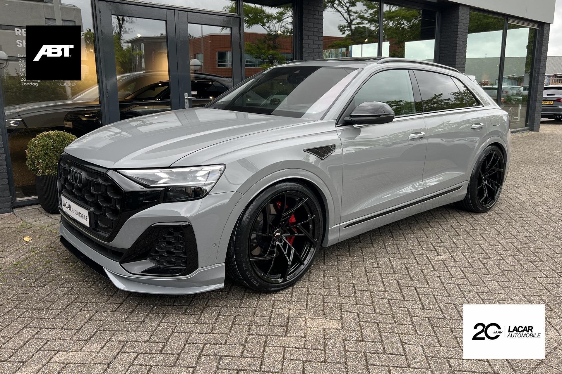 Audi Q8 60 TFSIe ABT Aero I B&O Adv. I ABT Legacy I 5j gar, Auto's, Automaat, Dealer onderhouden, Gebruikt, Zwart