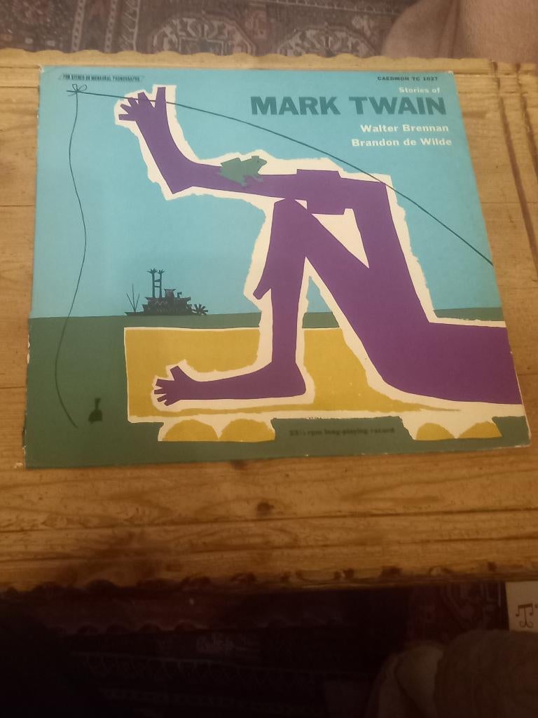 Lp van Mark Twain, Walter Brennan / Brandon De Wilde, Ophalen of Verzenden, Gebruikt, Overige formaten