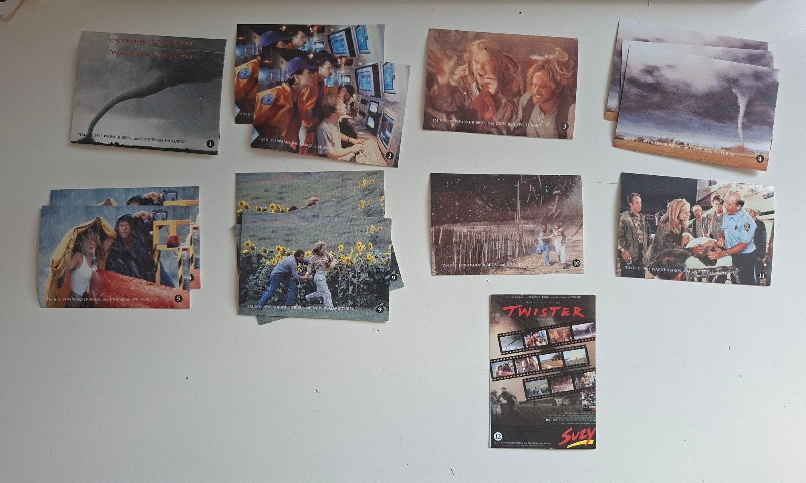 Autocollants de la collection Twister Suzy 1995, Enlèvement ou Envoi, Comme neuf
