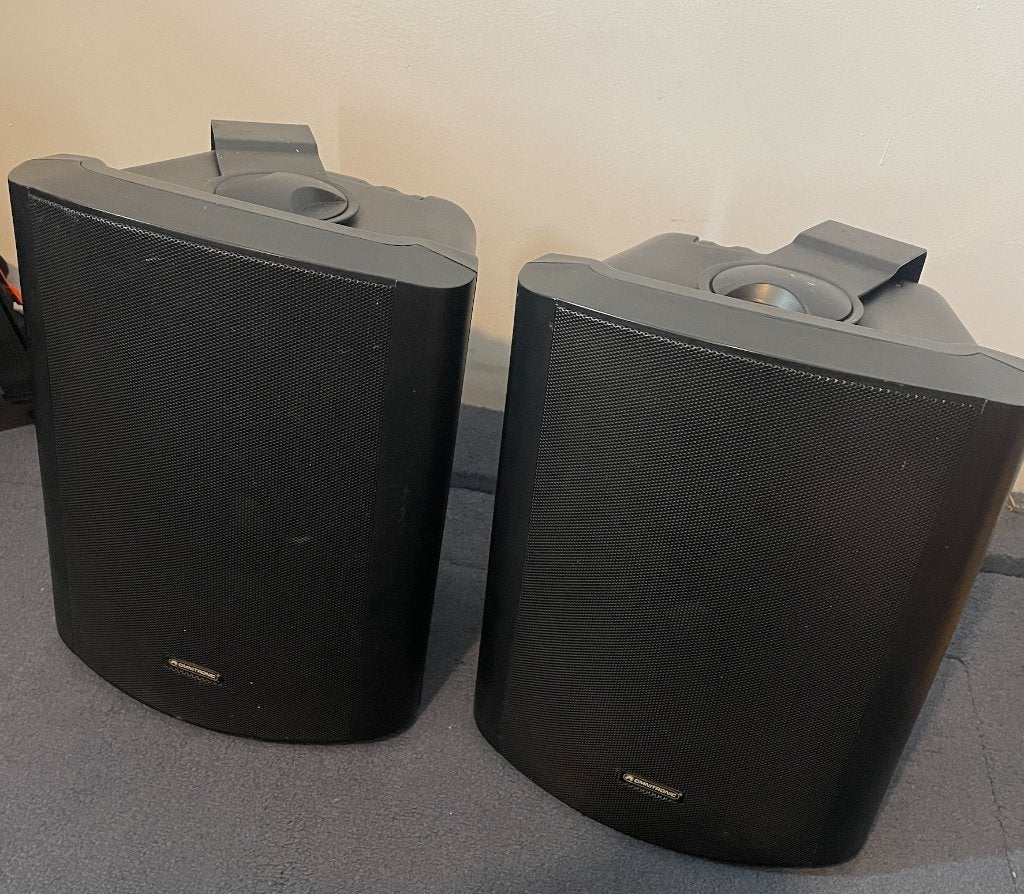 Enceintes Omnitronic C-80 Black passive speakers, Stereo speakers, Gebruikt, 60 tot 120 watt, Ophalen