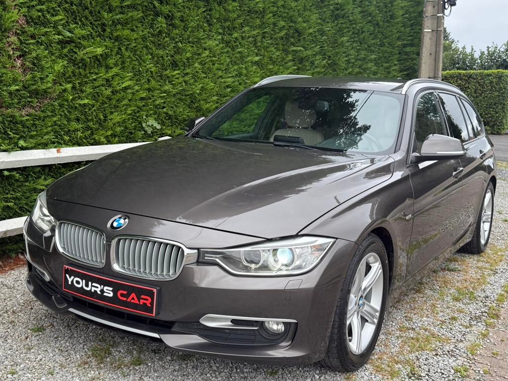 BMW 320 dA Modern - Boite Automatique - Phare Led - Cuir, Cuir, Euro 5, Achat, Beige