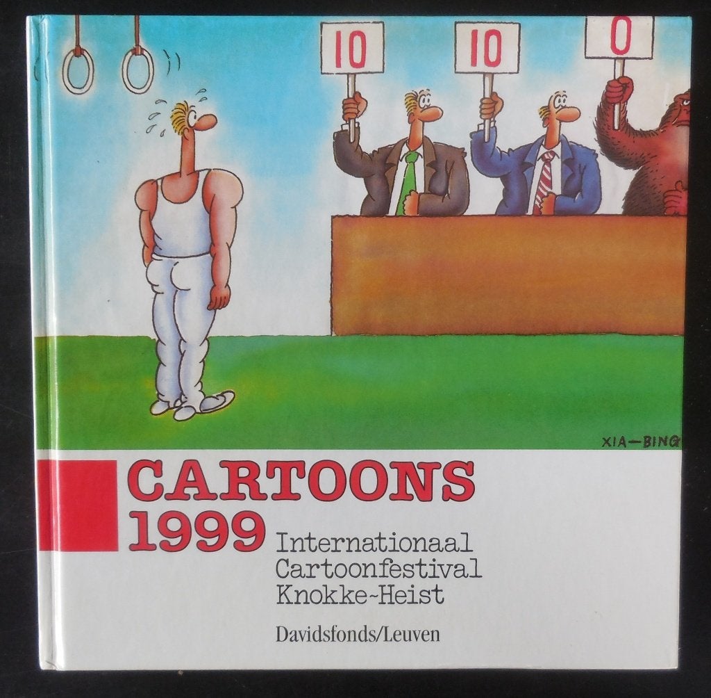 Cartoons 1999 - Internationaal Cartoonfestival Knokke-Heist, Ophalen of Verzenden, Zo goed als nieuw