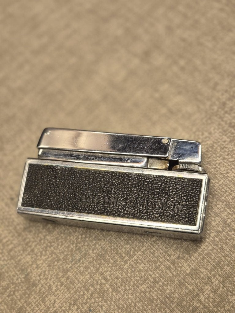 Vintage Rowenta aansteker – Thyssen Stahlunion (jaren '60), Verzamelen, Ophalen of Verzenden, Zo goed als nieuw, Aansteker