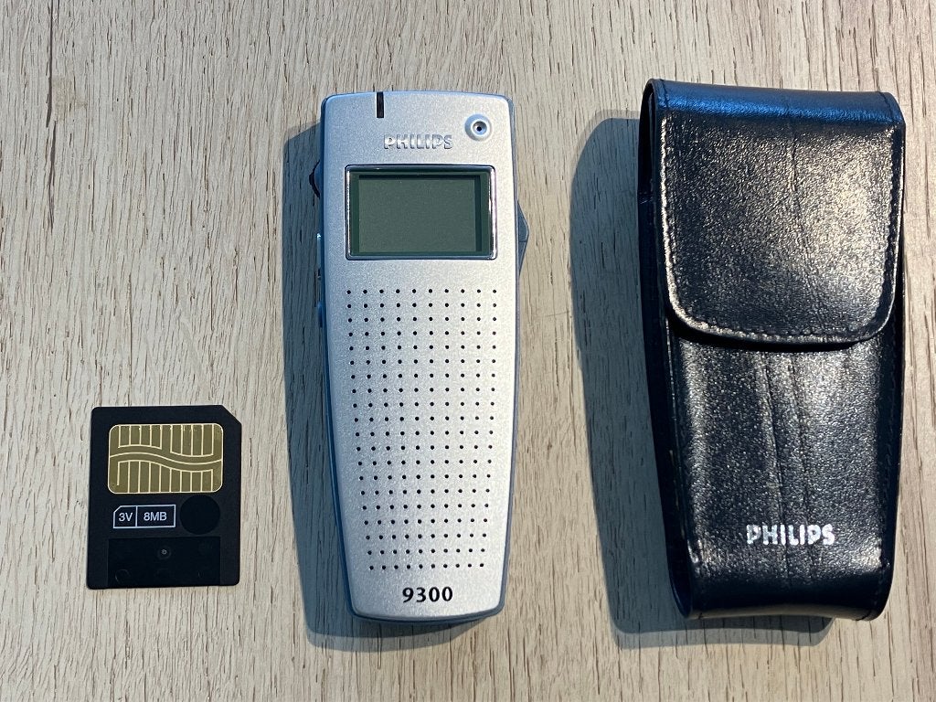 PHILIPS digitale Pocket Memo LFH 9300 Dicteer Apparaat  -75%, Audio, Tv en Foto, Ophalen of Verzenden, Zo goed als nieuw, Philips