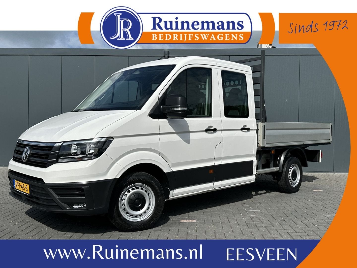 Volkswagen Crafter 35 2.0 TDI 141 PK / 1e EIG. / PICK UP / D, Autos, Camionnettes & Utilitaires, ABS, Air conditionné, Verrouillage central