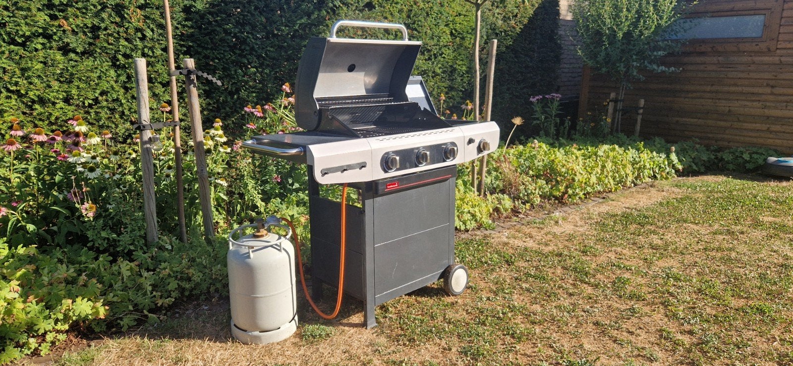 Barbecook Siesta 310 + bouteille de gaz, couvercle, nouvelle, Enlèvement, Comme neuf, Barbecook