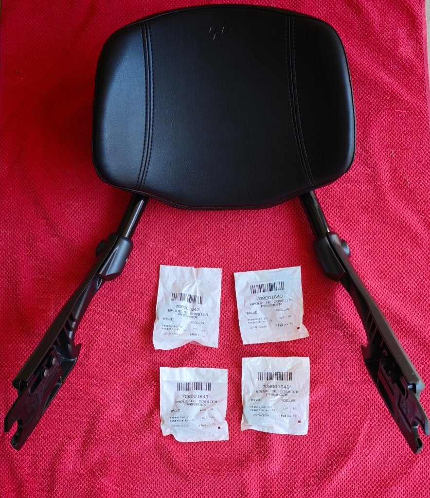Dossier passager amovible neuf pour can-am Spyder F3, Enlèvement, Neuf
