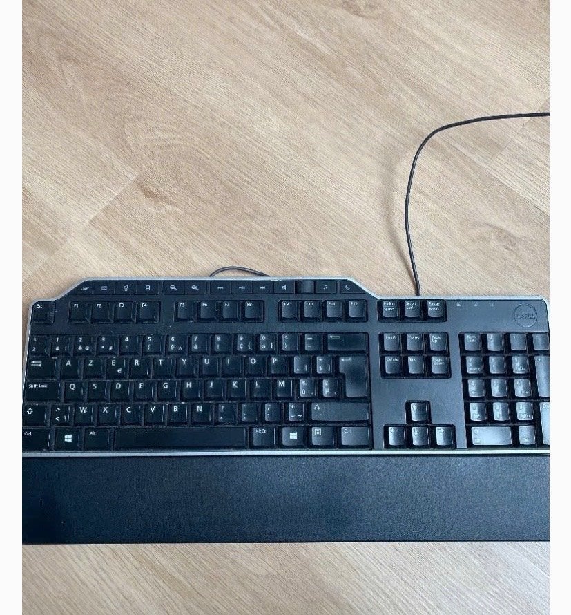 Toetsenbord Dell, Computers en Software, Ophalen of Verzenden, Azerty, Gebruikt