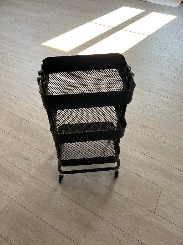 Karretje ikea, Plastique, Industriel, Comme neuf, Enlèvement