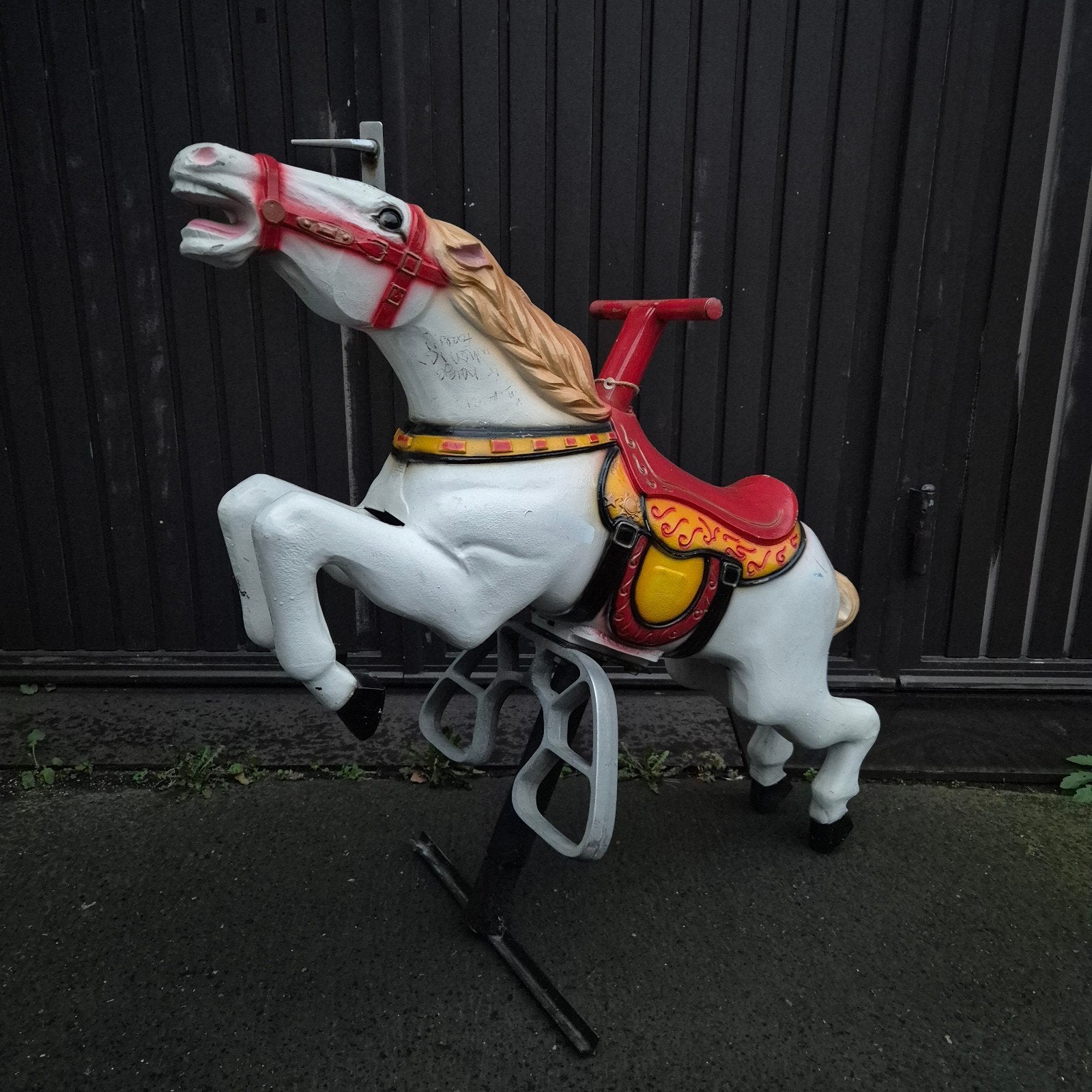 Vintage Amerikaans Kermispaard / Kiddy Ride, Ophalen