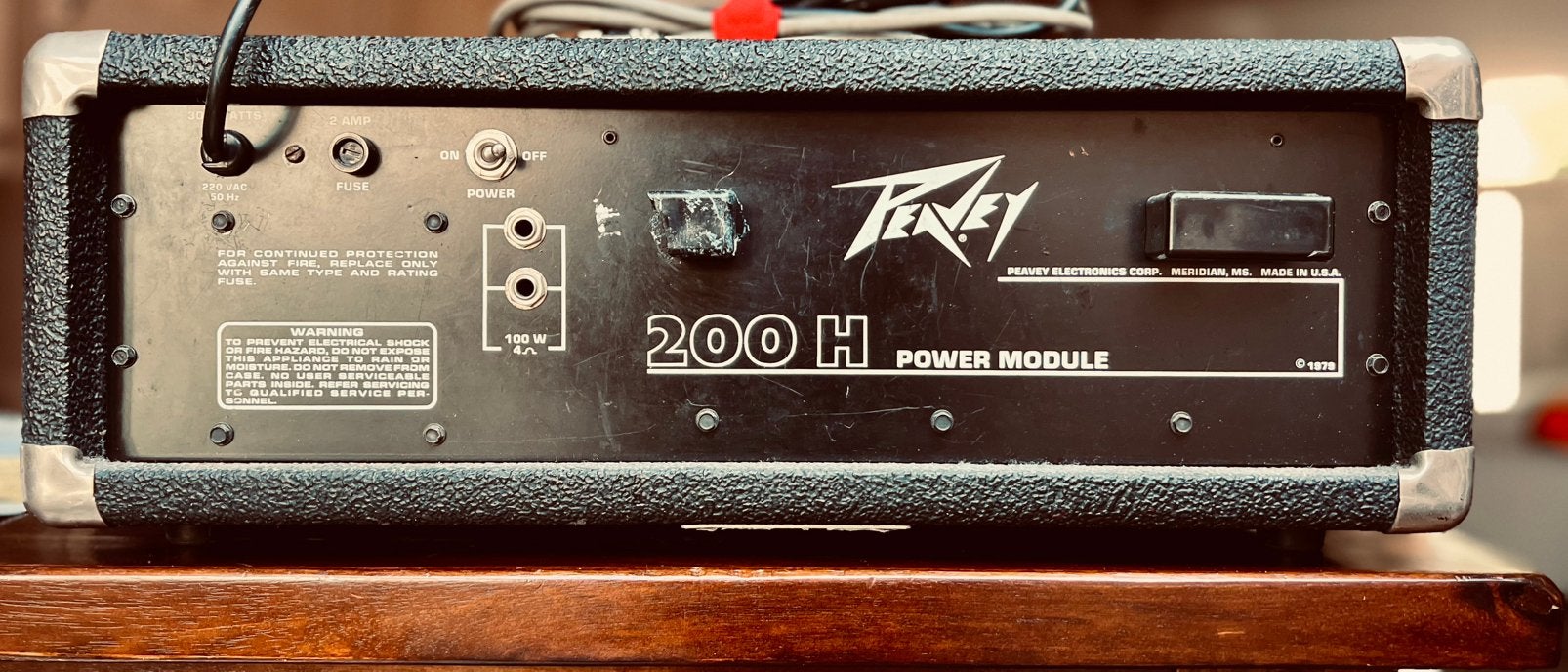 Peavey XR400 powered mixing amplifier, Ophalen, Gebruikt, 120 watt of meer