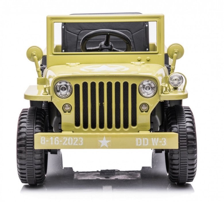 Voiture électrique enfant Jeep WILLYS 4x4 • 12V 7Ah • LUXE