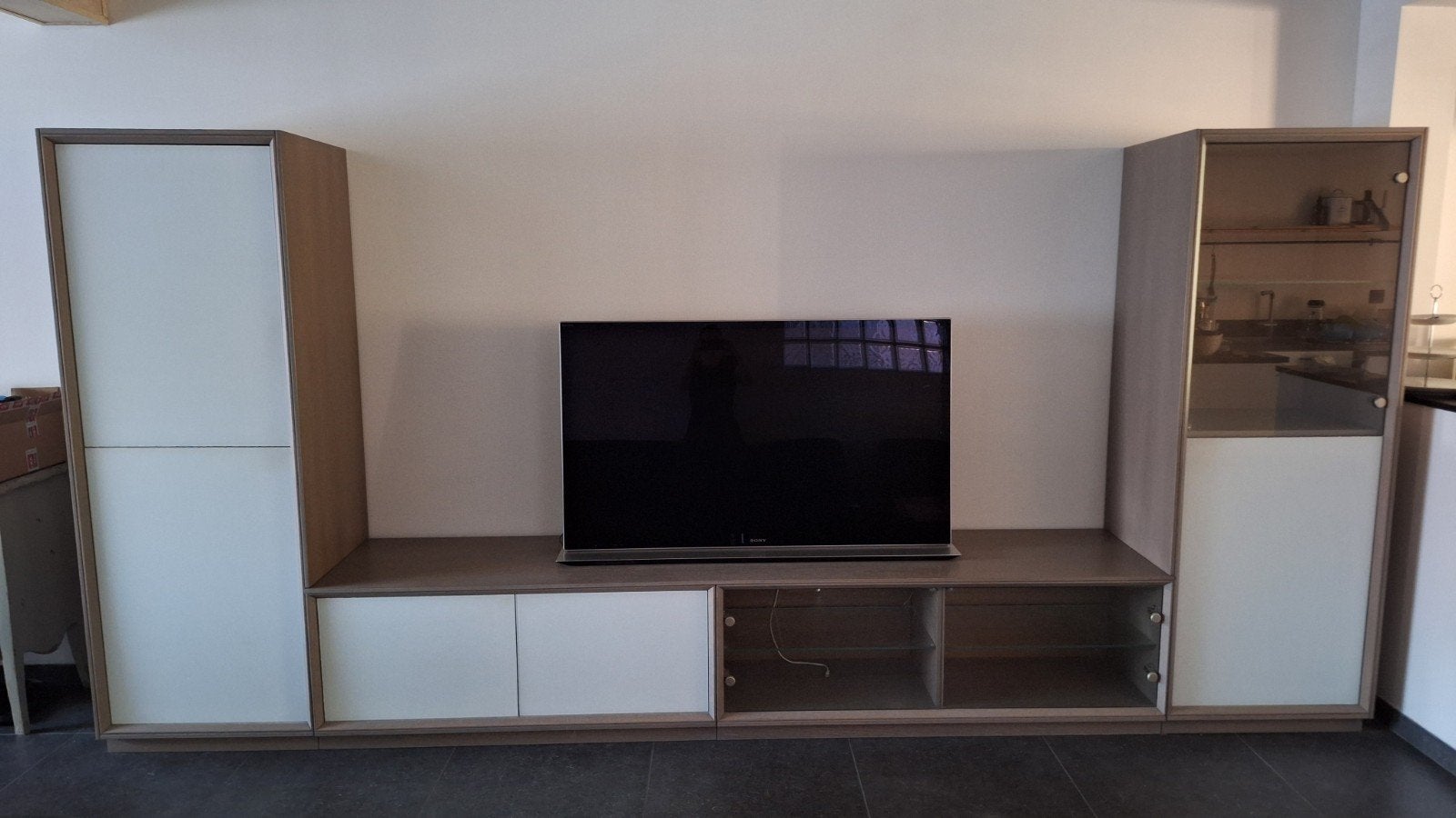 Tv meubel en 2 wandkasten, Huis en Inrichting, Ophalen