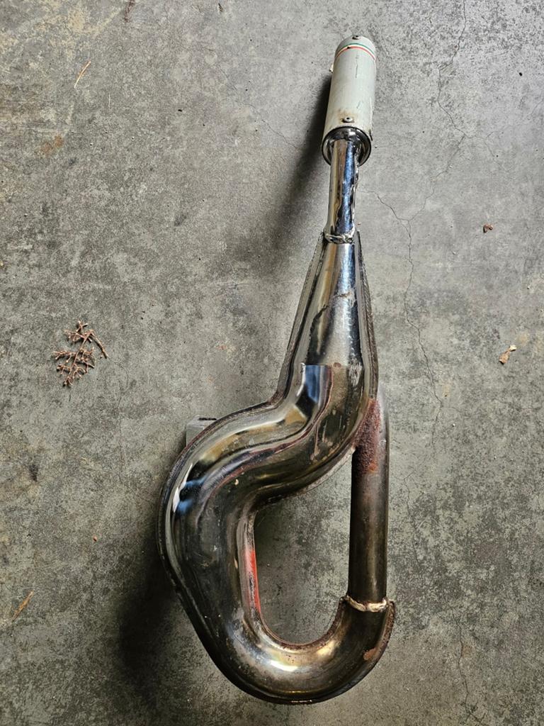 Uitlaat simonini racing vespa px 125, Motoren, Particulier