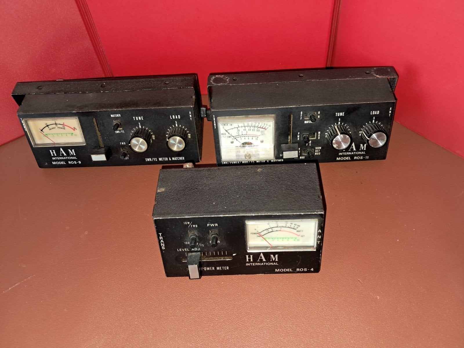 HAM INTERNATIONAL ROS , SWR METER. ROS-4,ROS-9 ,ROS 11 ., Télécoms, Envoi