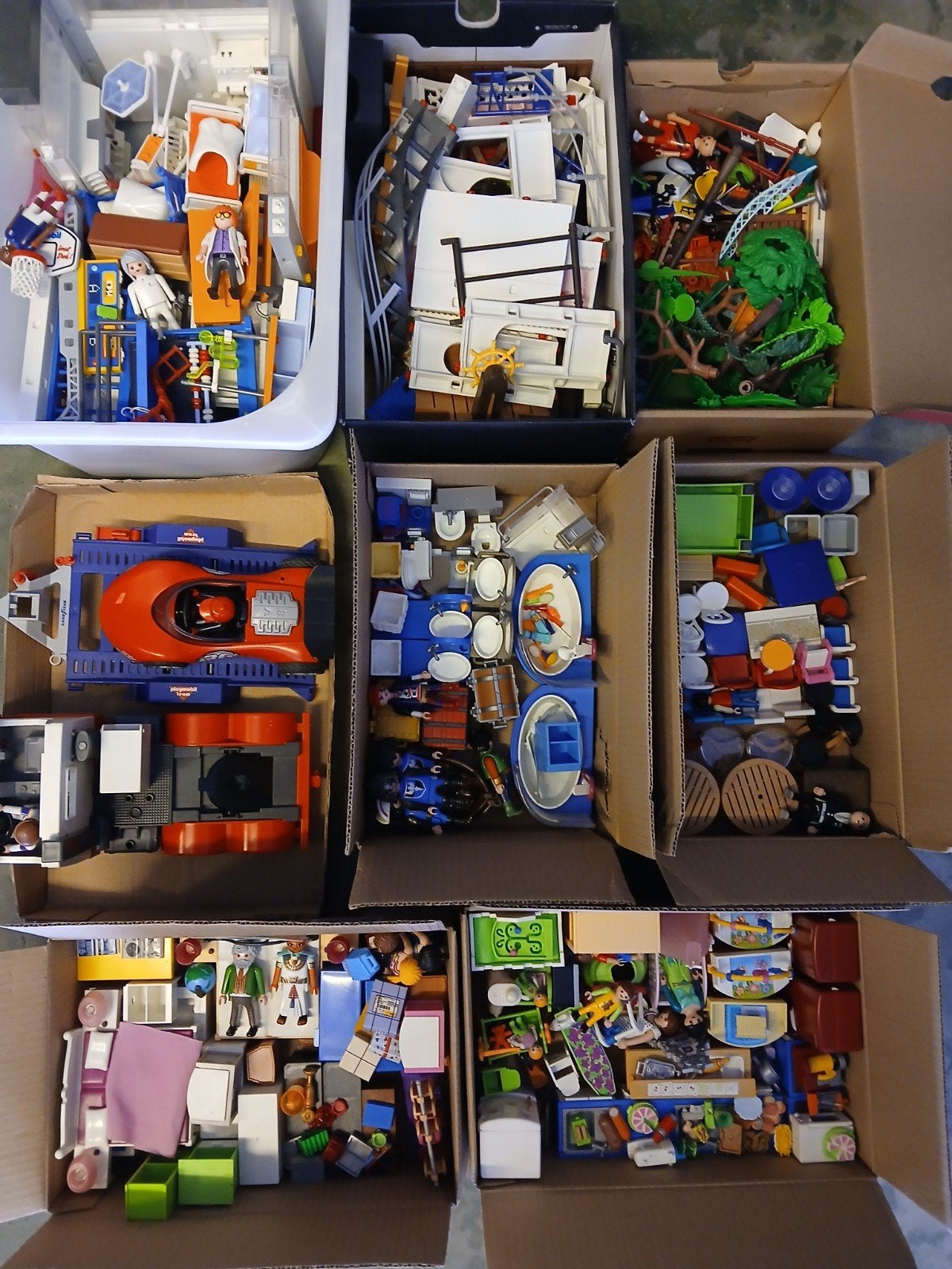 Groot lot Playmobil, Kinderen en Baby's, Ophalen, Gebruikt, Losse onderdelen