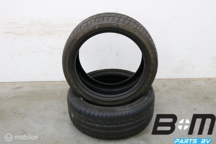 2 x 2554019 100Y Pirelli Pzero AO DEMO 255 40 19, Auto-onderdelen, Banden en Velgen, 19 inch, Gebruikt, 255 mm, Band(en)