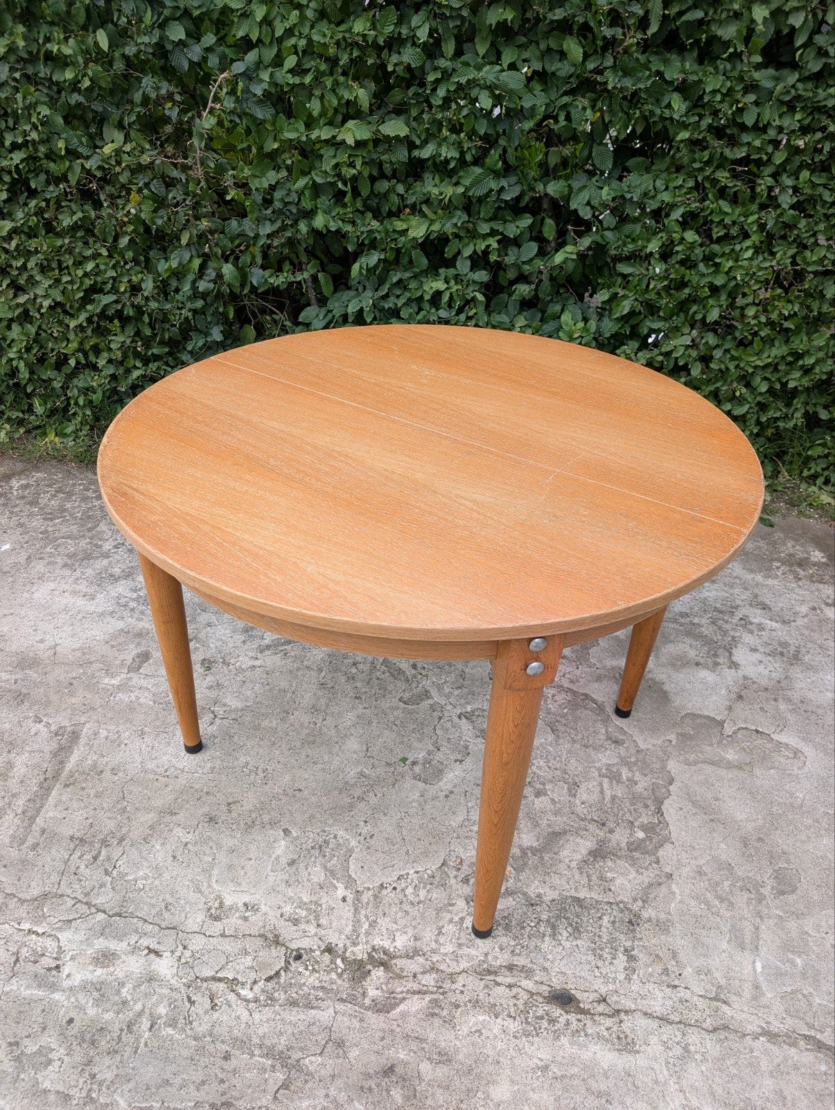 Toffe vintage eettafel, Huis en Inrichting, Tafels | Eettafels, Ophalen, Gebruikt, Vijf personen of meer, 100 tot 150 cm