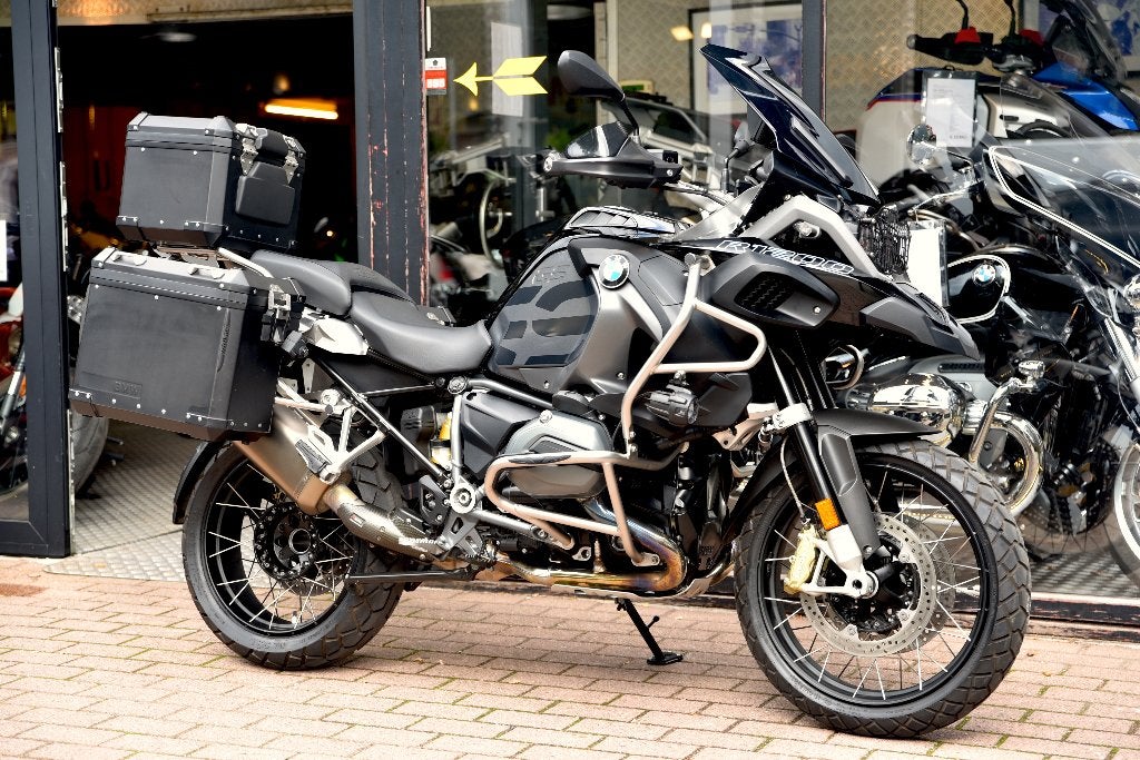 BMW R1200GS ADVENTURE TRIPLE BLACK ***MOTOVERTE.BE***, Motos, Tourisme, Entreprise, Occasion, 2 cylindres