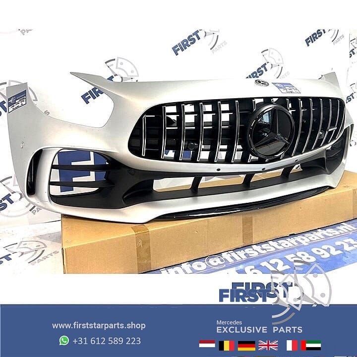 2023 W190 GTR AMG VOORBUMPER COMPLEET A1908853500 GTR origin, Gebruikt, -, Voor, Ophalen of Verzenden