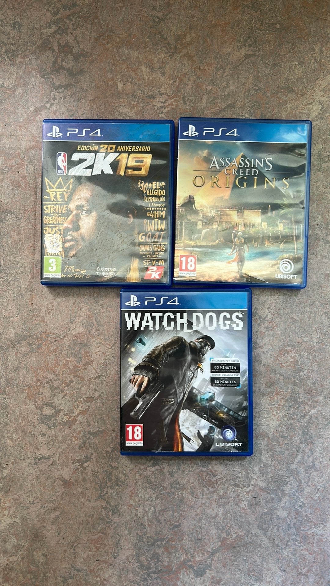 Lot de 3 jeux PlayStation 4., Consoles de jeu & Jeux vidéo, Enlèvement, Comme neuf