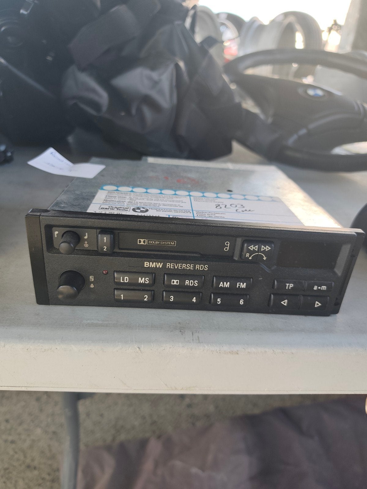 Originele Bmw e30-e36-z3 radio, Ophalen of Verzenden