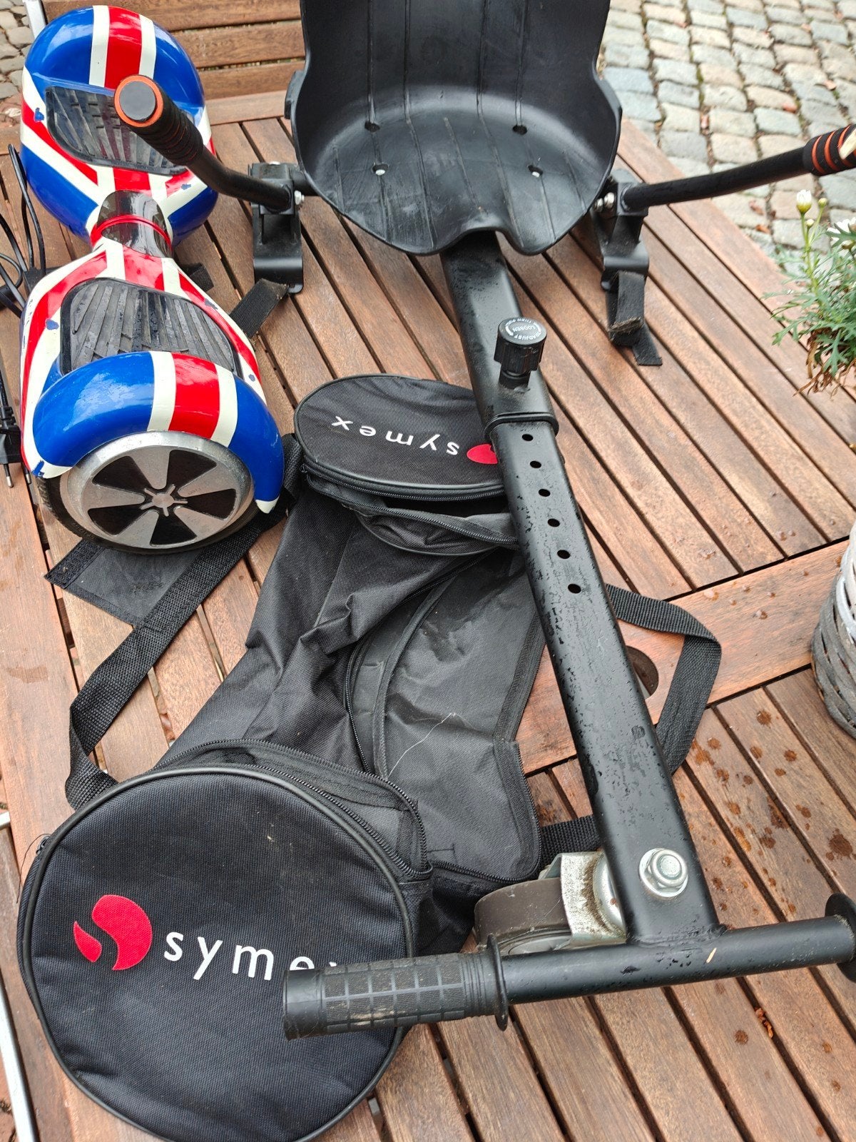 hoverboard symex, Ophalen