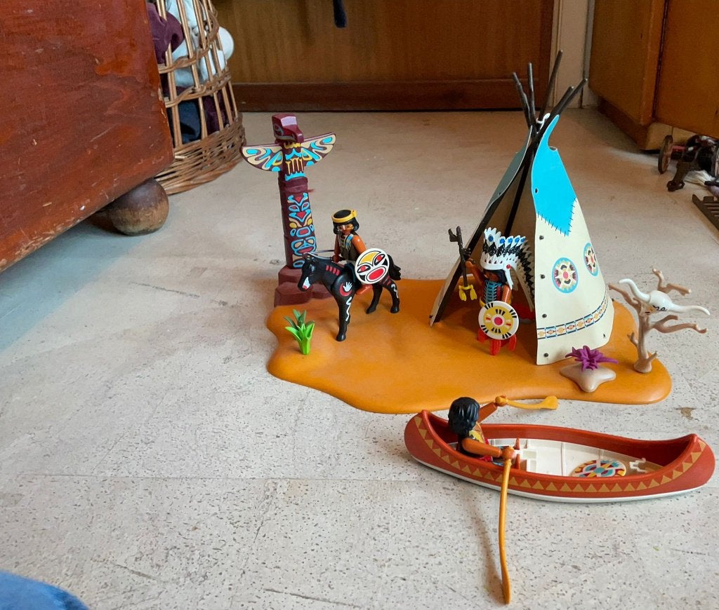 Playmobil Indianenkamp, Enfants & Bébés, Jouets | Playmobil, Autres séries, Enlèvement, Utilisé, Autres types