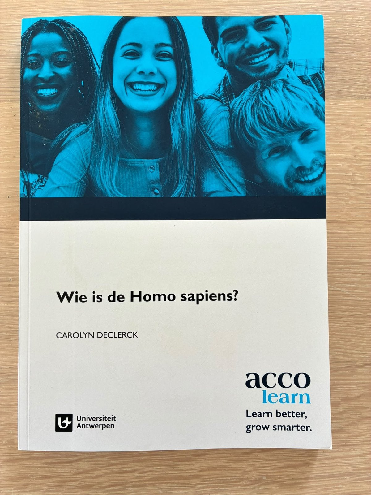 Studieboek: Wie is de Homo sapiens?, Boeken, Ophalen of Verzenden, Zo goed als nieuw, Economie en Marketing, Carolyn Declerck