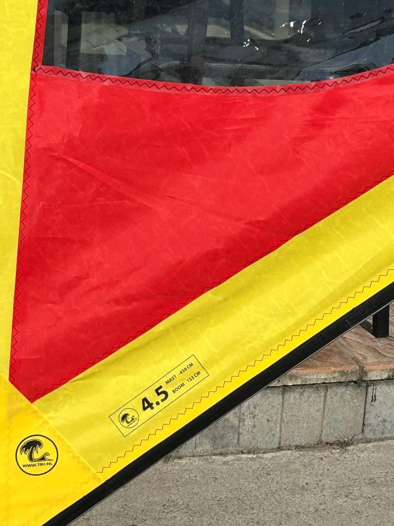 Windsurfzeil, Watersport en Boten, Windsurfen, Ophalen, Zo goed als nieuw, Zeil, Minder dan 5 m²