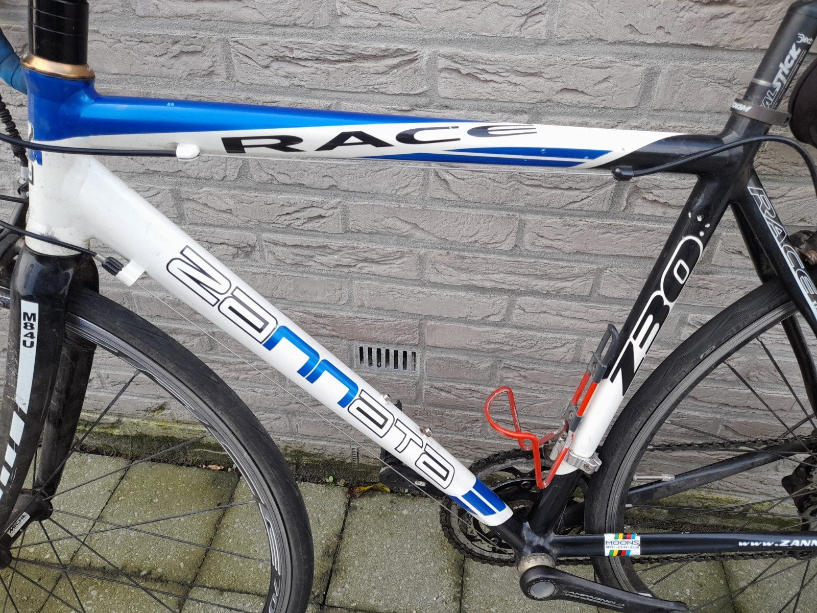 Prachtige Zannata koersfiets voor SPOTPRIJS !, Vélos & Vélomoteurs, Enlèvement ou Envoi