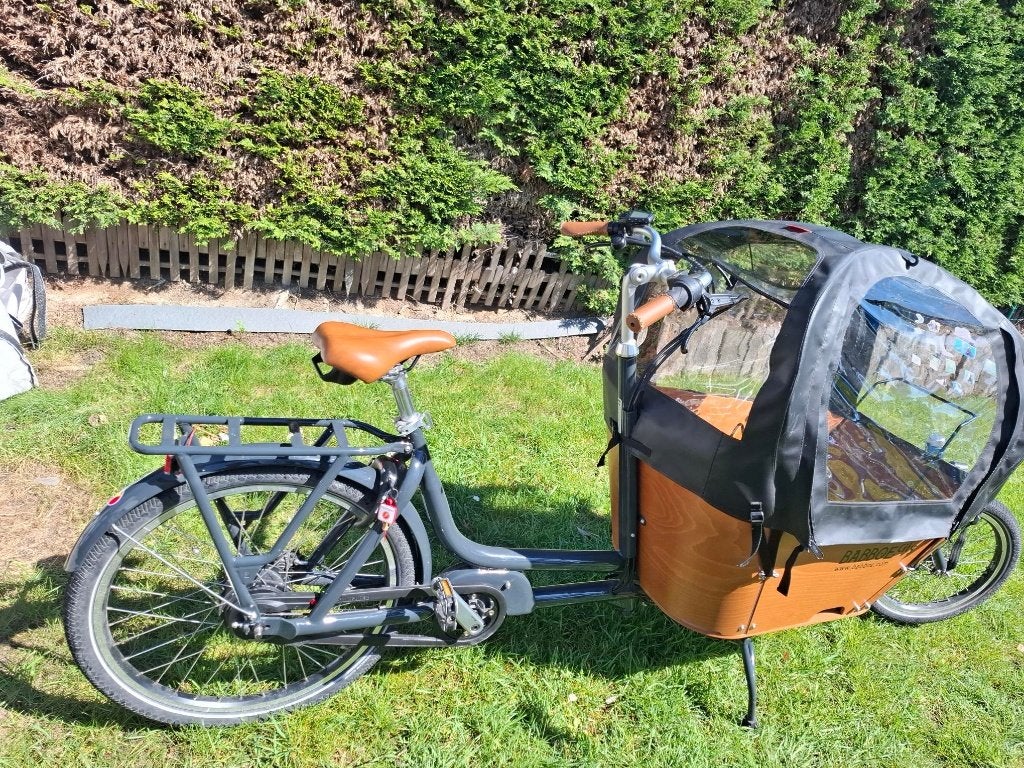 Electrische bakfiets, Elektrisch, Zo goed als nieuw, 2 kinderen, Schijfrem