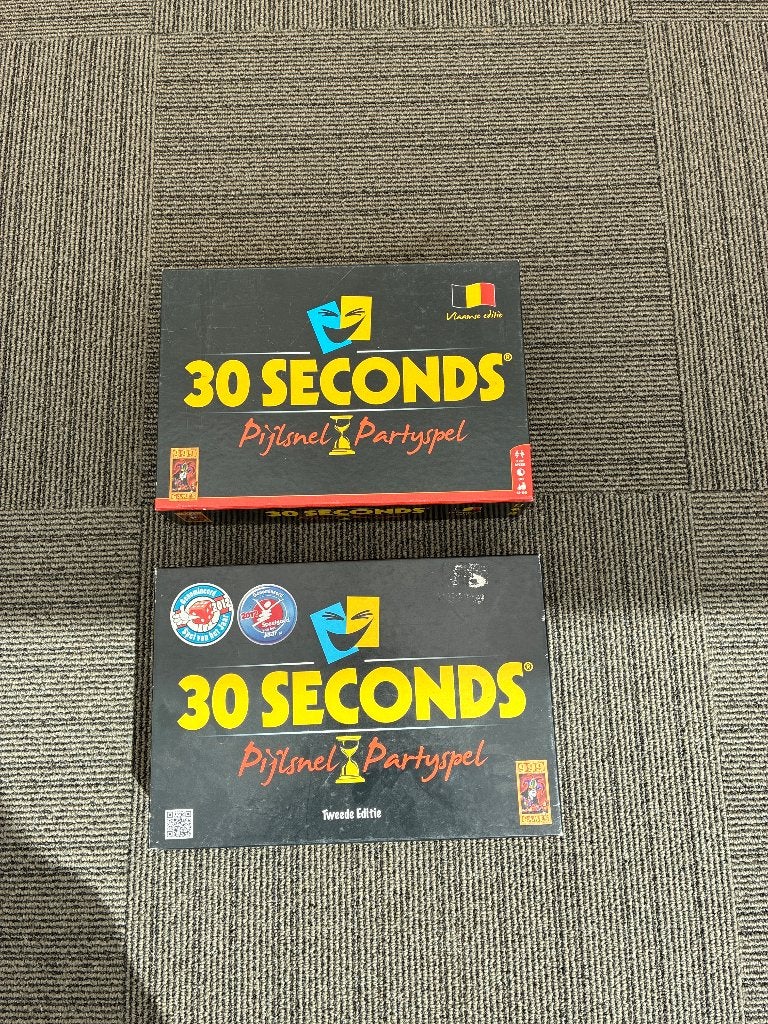 30 seconds spel, Hobby en Vrije tijd, Drie of vier spelers, Ophalen, Zo goed als nieuw, 999 games