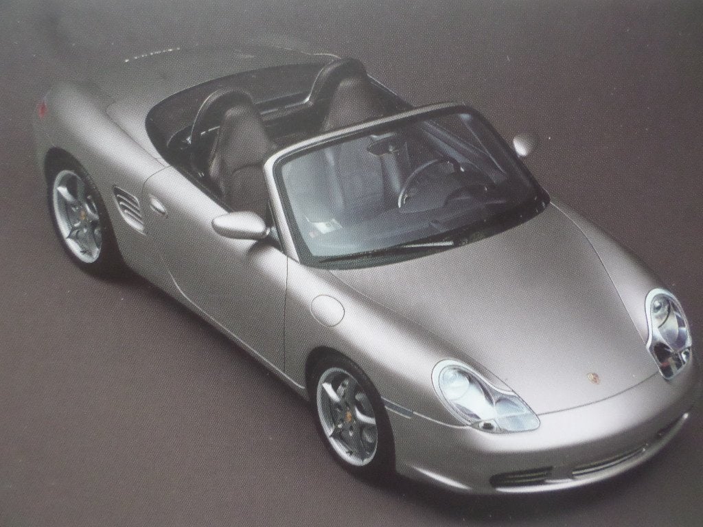 Porsche Boxster 50 Jahre 550 Spyder Brochure - SPECIAAL, Ophalen of Verzenden, Porsche