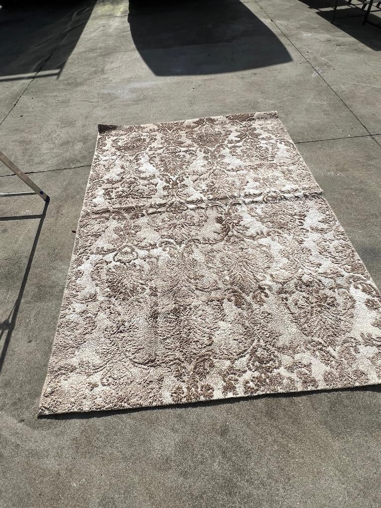 tapis en polyester 160 x 230 cm, 200 cm ou plus, Crème, 150 à 200 cm, Comme neuf