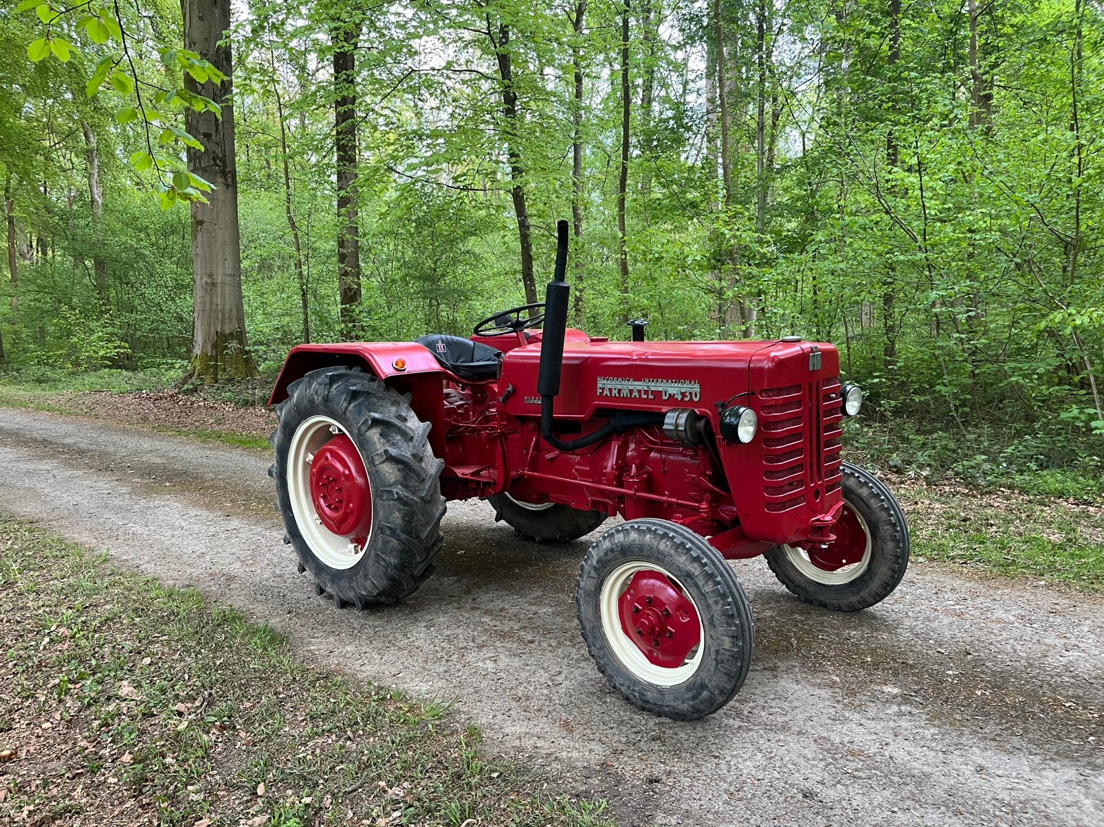 Mc cormick D430, Enlèvement