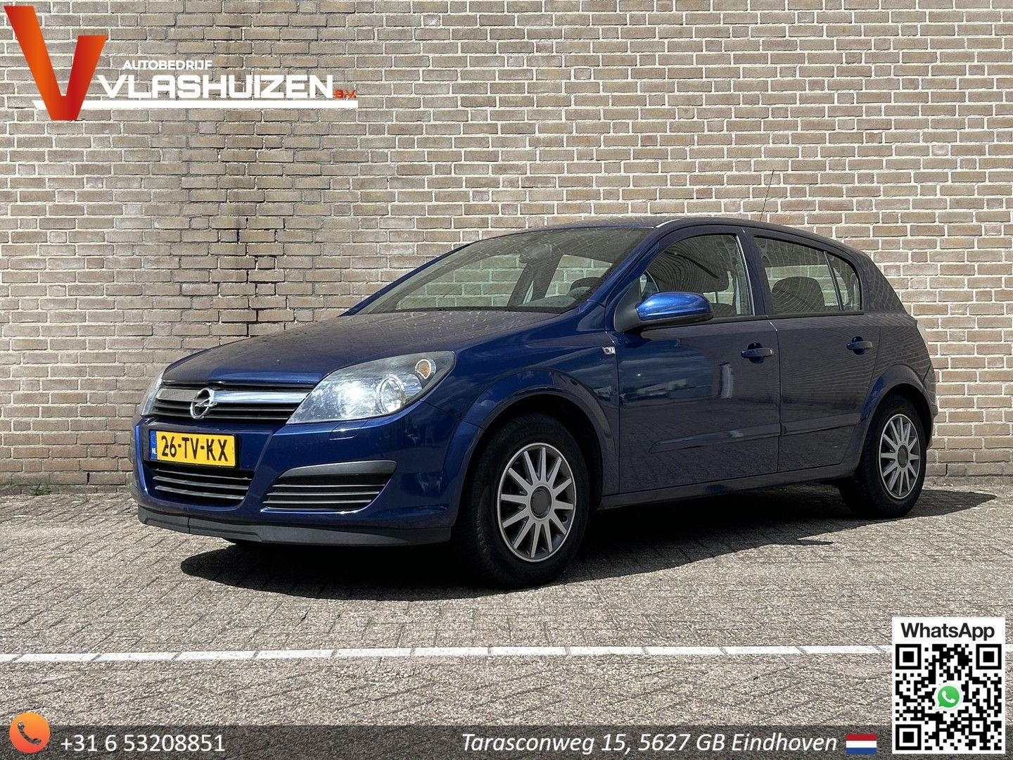 Opel Astra 1.6 Edition | Trekhaak |, 158 g/km, Zwart, Startonderbreker, Blauw