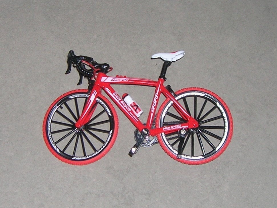 Fiets miniatuur, Verzamelen, Ophalen, Zo goed als nieuw